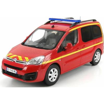 NOREV CITROEN BERLINGO POMPIERS 2017 - RED 1:18