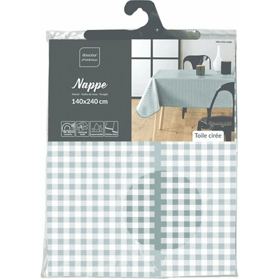 douceur d'intérieur Umývateľný obrus Mini Vichy 140x240cm