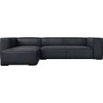Windsor & Co Тъмносин кожен ъглов диван (ляв ъгъл) Madame - Windsor & Co Sofas (WIN_LC_71_F1_MADAME4)