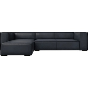 Windsor & Co Тъмносин кожен ъглов диван (ляв ъгъл) Madame - Windsor & Co Sofas (WIN_LC_71_F1_MADAME4)