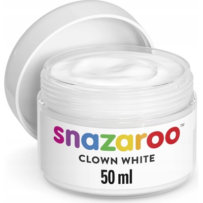 Snazaroo Farba na tvár Klaunská biela 50 ml