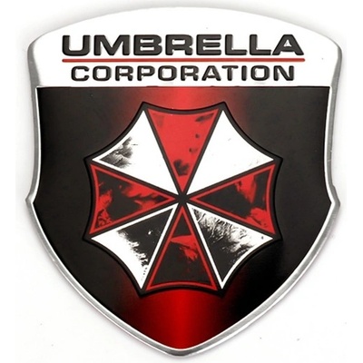 Samolepka (na auto) Resident Evil - Umbrella Corporation - 3D (14)