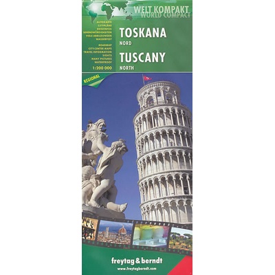 Toskana Nord Toskánsko-sever 1:200T automapa