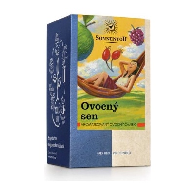 Sonnentor Čaj Ovocný sen porcovaný dvoukomorový 45 g