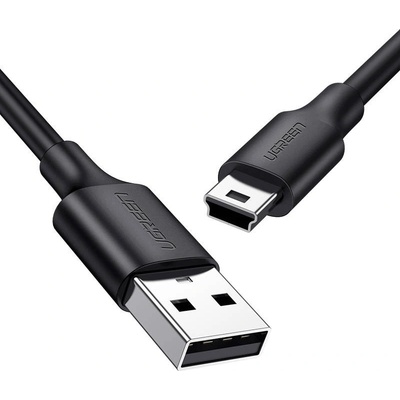 Ugreen US132 USB na mini USB, 0,25m, černý