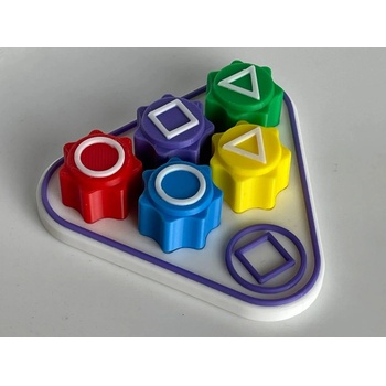 Gonggi Korejské kostky hra Squid game podstavec