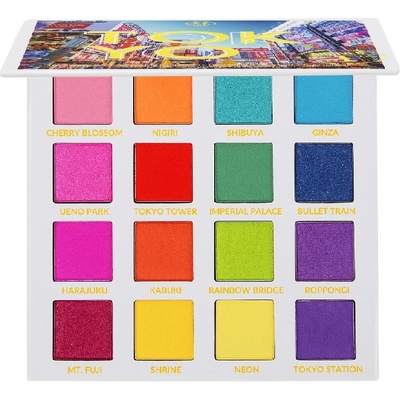 BH Cosmetics BH 16 Color Shadow Palette Trendy In Tokyo Сенки палитра 16gr