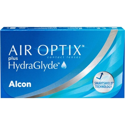 Alcon Air Optix Plus HydraGlyde 3 čočky