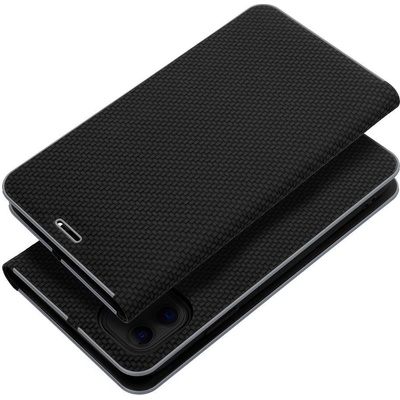 Pouzdro Forcell Luna Book Carbon APPLE IPHONE 7 / 8 / SE 2020 černé
