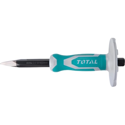 TOTAL Sekáč špicatý s plastovým chráničom, industrial, šírka ostria 4 mm, dĺžka 254 mm THT4221016