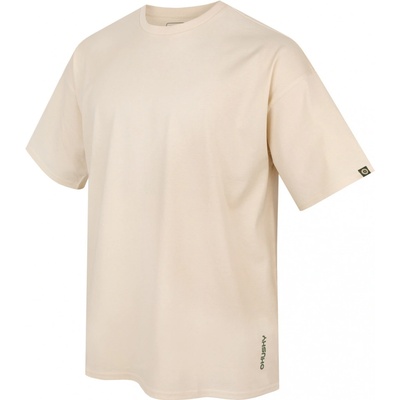 Husky pánske bavlnené tričko Tee View beige