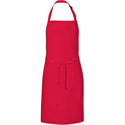 Link Kitchen Wear Gastro zástera X986 Strawberry Red Pantone 186 72 x 85 cm
