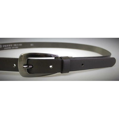 Penny Belts kožený opasek 20-179-50 šedý