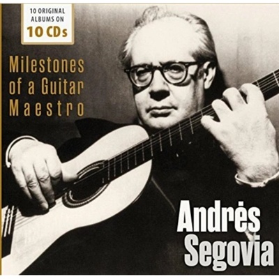 SEGOVIA ANDRES: 10 ORIGINAL ALBUMS CD