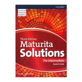 Maturita Solutions 3rd Edition Pre-Intermediate Student's Book