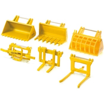 SIKU siku control32 приставки за багер с дистанционно управление, жълт/черен, мащаб 1: 32 (6734)