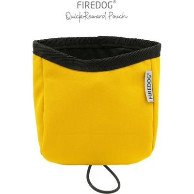 Firedog QuickReward vrecko na maškrty Softshell žlté