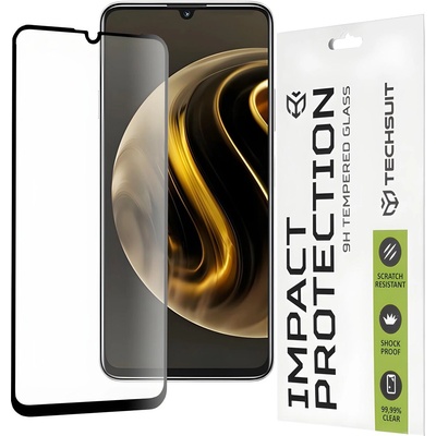 Techsuit защитно пълно покриващо стъкло 111D за Huawei Nova Y72 - Черен KP30903 (30903)