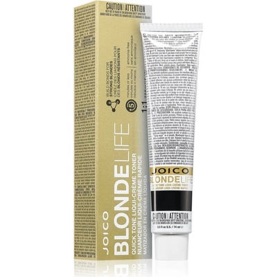 Joico Blonde Life Quick Tone Liqui rychlý toner pro blond vlasy Sand 74 ml