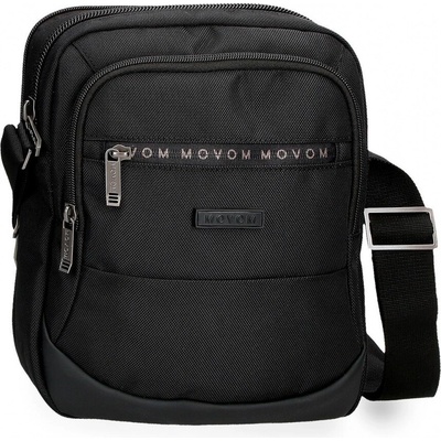 Pánska crossbody taška 27 cm Movom Buster Black 2 komory 5345721