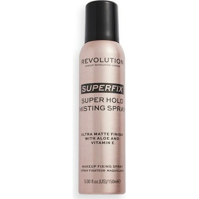 Makeup Revolution Superfix zmatňujúci fixačný sprej na make-up 150 ml