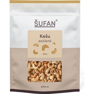 ŠUFAN Kešu pražené W240 500 g