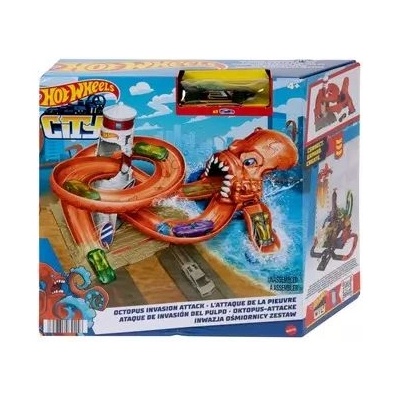 Mattel Hot Wheels City: средни комплекти релси - множество