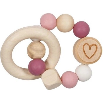 Goki baby elastický krúžok srdiečko