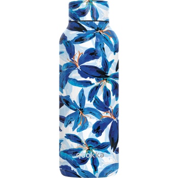 Quokka Solid Blue Hibiscus термо бутилка, 510 мл (12170)