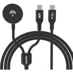 Dudao Зарядно устройство Dudao A12MaxC PD60W 2 в 1 за Apple Watch / USB-C - (6976625333516)