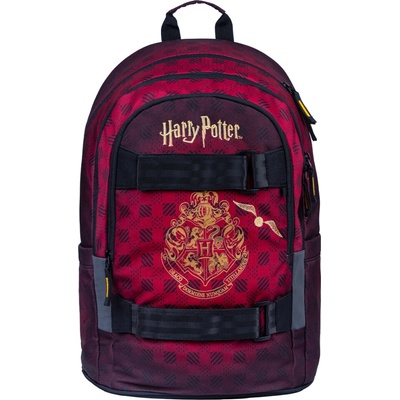 Školní batoh Skate Harry Potter Bradavice vínový GRS