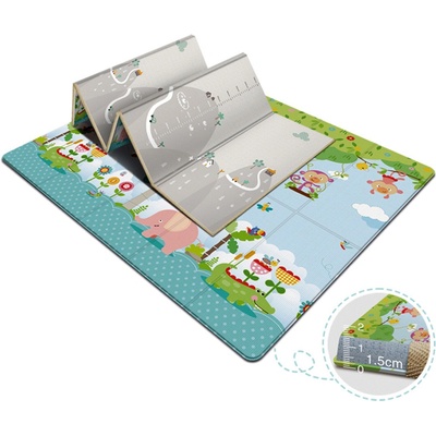 iMex Toys Skládací oboustranná podložka Jungle – Zboží Dáma