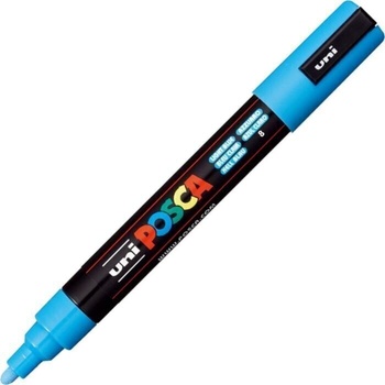 uni PC-5M Химикалка 1, 8 - 2, 5 mm 08 Light Blue 1 бр (60.1508)