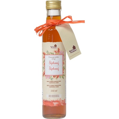 Naturptodukt Domácí sirup Šípkový 250 ml