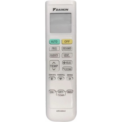 General DAIKIN ARC480A1, ARC480A6, ARC480A13 FTXP35M - съвместимо дистанционно управление на марката General (ARC480A1, ARC480A6, ARC480A13 FTXP35M)