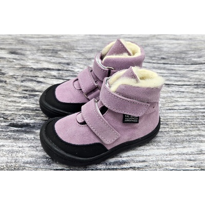 Jonap kožené zimní boty s membránou Jerry orchid