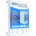 DONAU 4-ring binder A4 40mm white (2788404PL-09)