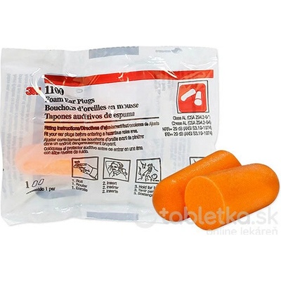 E-A-R Plugs 1100 chrániče sluchu 2 ks