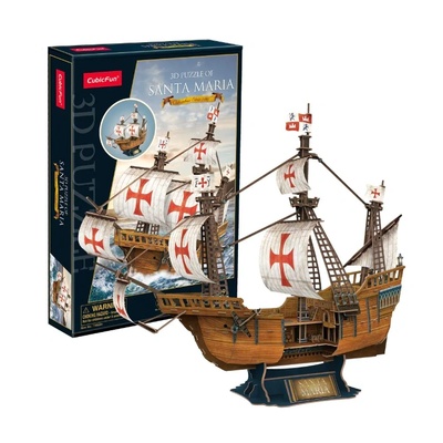 CubicFun - Пъзел Santa Maria Upgraed version T4038h