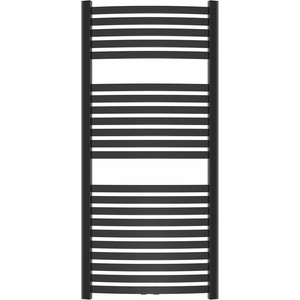 INVENA Радиатор за кърпи за баня Invena 54x120 см, черен (UG-03-120-A)