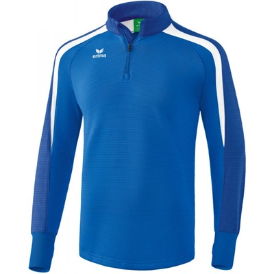 Erima Liga 2.0 mikina 1/2 zip dětská modrá modrá bílá