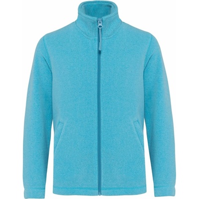 Kariban K920 detská mikrofleecová bunda cloudy blue heather