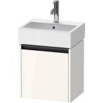Duravit Ketho. 2 - Шкафче за умивалник 44x43x34 см, 1 врата, панти отдясно, лъскаво бяло K25070R22220000 (K25070R22220000)