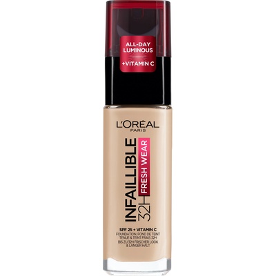 L'Oréal L'Oréal Фон дьо тен Infaillible Fresh Wear, SPF25, 130 Beige Peau, 30 ml