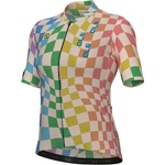 Alé Дамска фланелка с къс ръкав за колоездене Alé Women's PR-E Multiverso 2.0 S/S Lady Jersey Cycling jersey - Multicolor - размер XL (156-2791-0316)