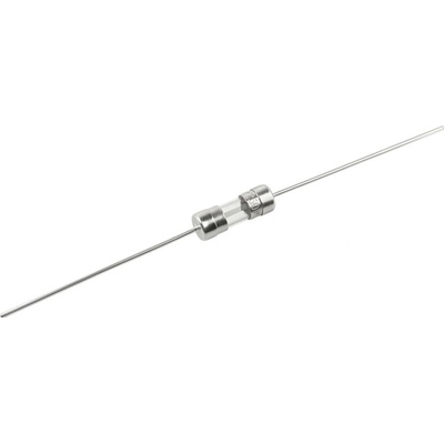 Poistka trubičková letovacia sklenená, rýchla F 3.6x10mm 0,5 A