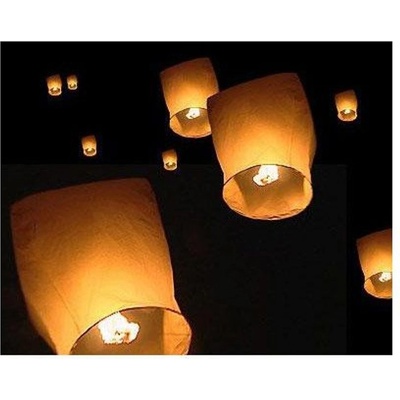 Lampion přání Bílý – Zboží Dáma