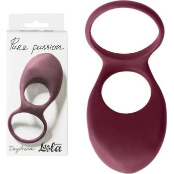 Вибриращ пенис ринг с двойно задържане - Pure Passion Daydream Red (1303-02LOLA)