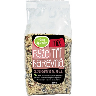 Green Apotheke Mix tříbarevná rýže natural 0,5 kg