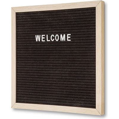 Jansen Display Písmenková tabule černá 30 x 30 cm 300 x 300 mm